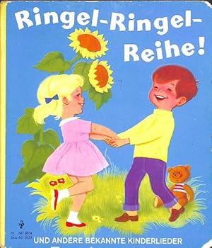 Ringel - Ringel - Reihe ! und andere bekannte Kinderlieder Liedertexte in Schreibschrift mit farb...