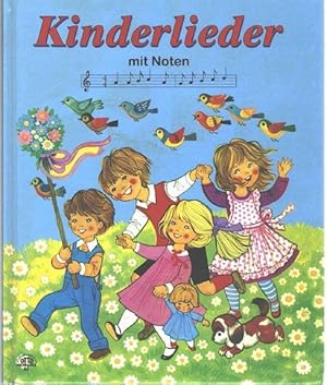 Kinderlieder mit Noten ein Sammelband Mit den 60 bekanntesten Kinderliedern - alle Seiten farbig,...