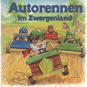 Autorennen im Zwergenland Bilderbuch für Kleinkinder und Kindergartenkinder mit Bilder von Angela...