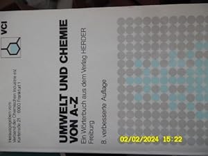 Umwelt und Chemie von A bis Z MIt über 1500 Stichwörtern, sowie über 220 Abbildungen und Tabellen.