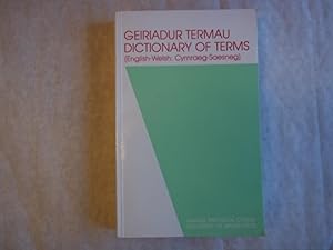 Seller image for Geiriadur Termau: Dictionary of Terms for sale by Carmarthenshire Rare Books