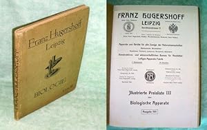 Franz Hugershoff Leipzig. Apparate und Geräte für alle Zweige der Naturwissenschaften. Konstrukti...