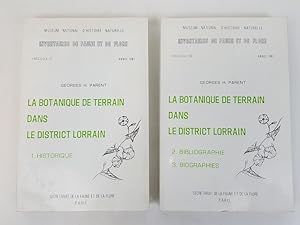Inventaires de Faune et de Flore: La Botanique de Terrain Dans Le District Lorrain 1. Historique,...