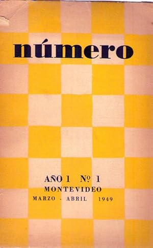 Seller image for NUMERO - No. 1 - Ao 1, marzo - abril 1949 for sale by Buenos Aires Libros