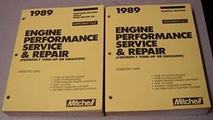 1989 Mitchell Engine Performance Service & Repair: Domestic Cars (formerly Tune-up Or Emission) ,...