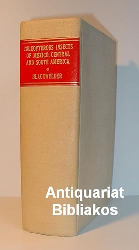 Immagine del venditore per Checklist of the Coleopterous Insects of Mexico, Central America, the West Indies, and South America (= United States National Museum. Bulletin 185). Parts 1-6. Washington 1944 - 1957. venduto da Antiquariat Bibliakos / Dr. Ulf Kruse