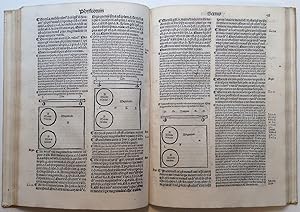 Image du vendeur pour S. Thomas Super Physica: Expositio divi Thome Aquinatis Doctoris Angelici super octo libros Physico[rum] Aristotelis; cum duplici translatione antiqua videlicet : [et] Joan[n]is Argyropili : correcta [quoque] dilige[n]tissime a fratre Bartholomeo Spineo Pisano Ordinis Predicatorij : cum Tabula ad omnes materias [et] questiones operis : ac cum questionibus de formis eiusd mis en vente par Argosy Book Store, ABAA, ILAB