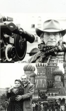 PRESSEFOTOS. 4 Fotos aus dem Film "Das Russland-Haus" (1991). Regie : FRED SCHEPISI mit SEAN CONN...