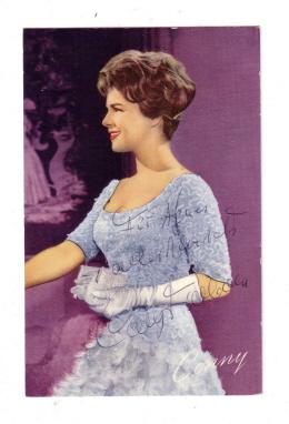 CORNELIA "CONNY" FROBOESS,(geb.1943, deutsche Schauspielerin und Sängerin). Original-Fotopostkart...