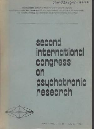 Second international congress on psychotronic research