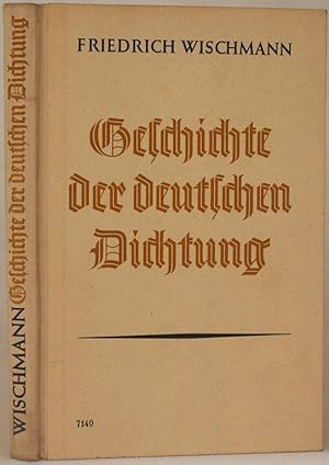 Geschichte der deutschen Dichtung