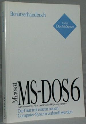 Microsoft MS-DOS 6 - Benutzerhandbuch