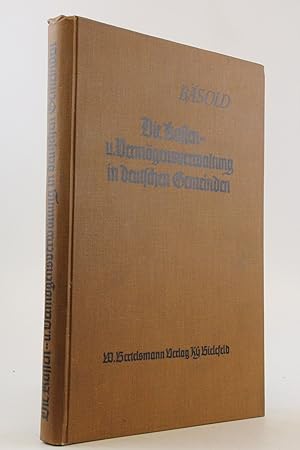 Die Kassen- und Vermögensverwaltung in deutschen Gemeinden