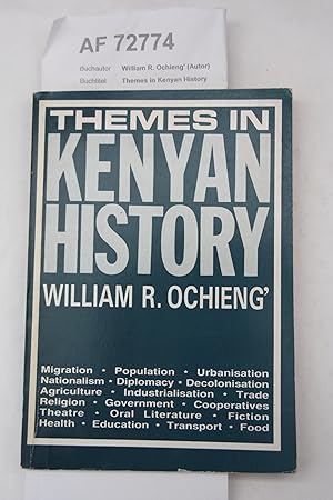 Bild des Verkufers fr Themes in Kenyan History [Englisch] [Taschenbuch] zum Verkauf von Antiquariat Bcherwurm