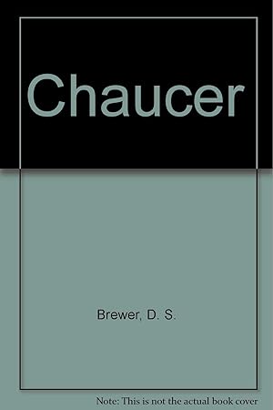 Seller image for Chaucer: Men And Books for sale by Kenneth A. Himber
