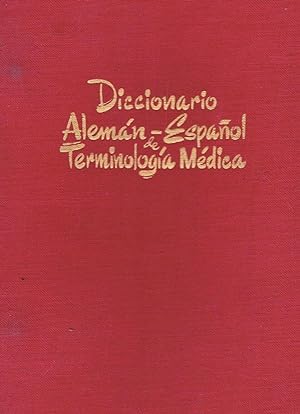 Seller image for DICCIONARIO ALEMN  ESPAOL DE MEDICINA. 2 Tomos for sale by Librera Torren de Rueda
