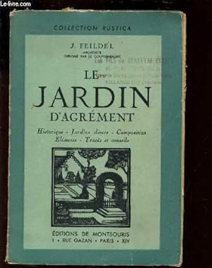 Seller image for LE JARDIN D'AGREMENT - for sale by Le-Livre