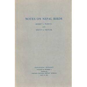 Seller image for Notes on Nepal Birds for sale by Buteo Books