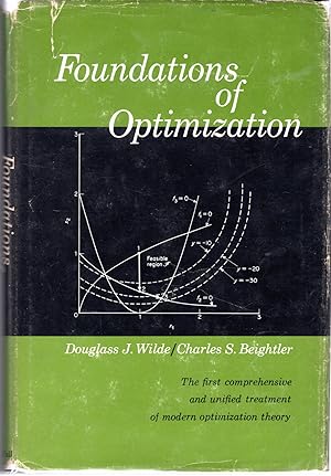 Seller image for Foundations of Optimization for sale by Dorley House Books, Inc.