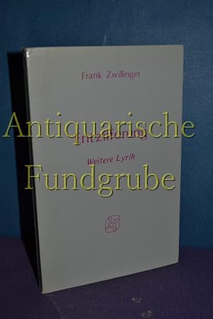 Bild des Verkufers fr Entzifferung : weitere Lyrik [1963 - 1973]. zum Verkauf von Antiquarische Fundgrube e.U.