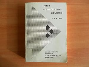 Irish Educational Studies, Vol. 1.