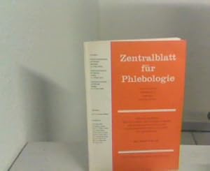 Zentralblatt für Phlebologie. Heft 2., Band 8., 15. Mai 1969. Phlebologie in der Schwangerschaft ...