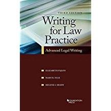 Seller image for Writing for Law Practice: Advanced Legal Writing for sale by BarristerBooks