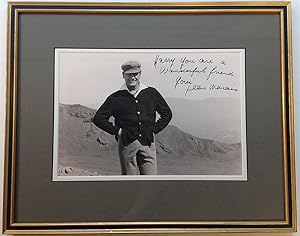 Framed Inscribed Photograph