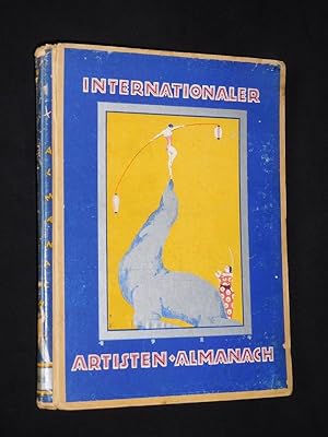 Bild des Verkufers fr Internationaler Artisten-Almanach. 1. Jahrgang 1924. Herausgegeben von Adolf Grtner zum Verkauf von Fast alles Theater! Antiquariat fr die darstellenden Knste