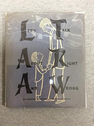 Imagen del vendedor de Let's Talk About Right and Wrong a la venta por Book Nook