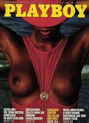 Playboy Magazin, Alles Was Männern Spaß macht ** April 1981 ** Silvia Kaiser