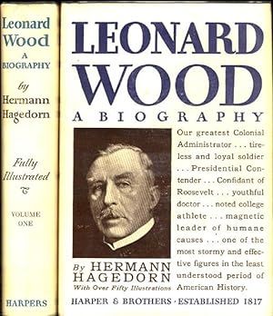 Seller image for LEONARD WOOD, A BIOGRAPHY. TWO VOLUMES for sale by BUCKINGHAM BOOKS, ABAA, ILAB, IOBA