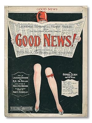 The Collegiate Musical Comedy "Good News!" Sheet Music "The Varsiy Drag," "Good News," and "Lucky...