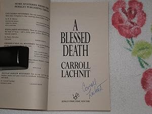 Immagine del venditore per A Blessed Death: Signed venduto da SkylarkerBooks