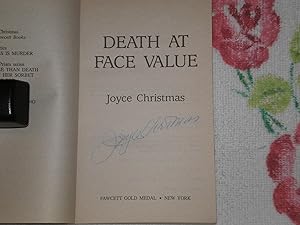 Seller image for Death At Face Value: Signed for sale by SkylarkerBooks