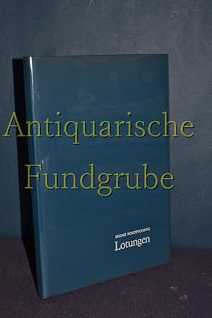 Bild des Verkufers fr Lotungen. Lyrische Legende fr Stimmen / MIT WIDMUNG des Autors zum Verkauf von Antiquarische Fundgrube e.U.