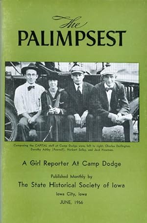 Imagen del vendedor de The Palimpsest - Volume 47 Number 6 - June 1966 a la venta por The Haunted Bookshop, LLC