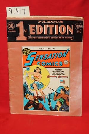 Immagine del venditore per Famous 1st Edition Limited Collectors' Bronze Mint Series Sensation Comics, Wonder Woman venduto da Princeton Antiques Bookshop