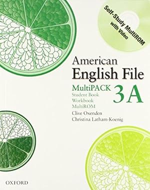 Imagen del vendedor de American English File Level 3 Student and Workbook Multipack A a la venta por Bellwetherbooks