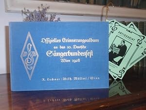 Immagine del venditore per 10. Deutsches Sngerbundesfest Wien 1928. Offizielles Erinnerungsalbum. venduto da Antiquariat Klabund Wien