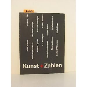 Bild des Verkufers fr Kunst + Zahlen. Ausstellung zum Thema "Zahlen" in der zeitgenssichen Kunst anllich des 125jhrigen Jubilums der Wttemberger Hypo vom 5. bis zum 22. November 1992 im alten Brsensaal. zum Verkauf von Kunstantiquariat Rolf Brehmer