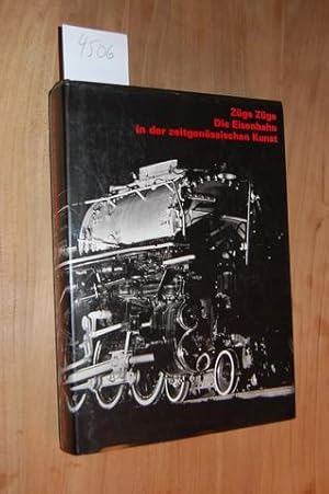 Bild des Verkufers fr Zge Zge. Die Eisenbahn in der zeitgenssischen Kunst. 19. Juni bis 4. September 1994. Galerie der Stadt Esslingen, Stdtische Galerie Gppingen, Mrklin Museum Gppingen. zum Verkauf von Kunstantiquariat Rolf Brehmer