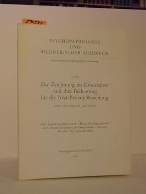 Seller image for Die Zeichnung im Kindesalter und ihre Bedeutung fr die Arzt-Patient-Beziehung. Carlo Traversa war Dozent an der Schule fr Spezialisierung in Pdoneuropsychiatrie der Universitt Rom. Eine internationale ikonographische Sammlung. for sale by Kunstantiquariat Rolf Brehmer