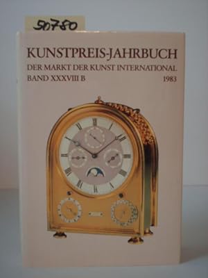 Bild des Verkufers fr Kunstpreis-Jahrbuch 1983 Band XXXVIII B. Zusammengestellt von: R. Franz, K. Honnef, W. Kasper und weiteren Bearbeitern. zum Verkauf von Kunstantiquariat Rolf Brehmer