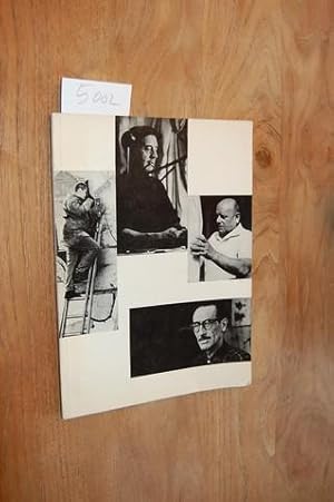 Seller image for Vier Schweizer Bildhauer: Hans Aeschbacher, Walter Bodmer, Walter Linck, Bernhard Luginbhl. Vom 2. Februar bis 14. Mrz 1965. Kunstverein fr die Rheinlande und Westfalen. for sale by Kunstantiquariat Rolf Brehmer