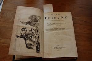 Histoire de France depuis les temps les plus reculés jusqu`à nos jours. Ouvrage orné d`environ 70...