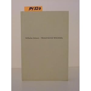 Bild des Verkufers fr Triadische Wechsel. Zyklus Tonalis 1962/63. zum Verkauf von Kunstantiquariat Rolf Brehmer