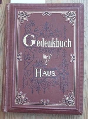 Gedenkbuch für`s Haus.