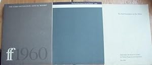 The Ford Foundation. To advance human welfare. 2 Schriften: 1.: The Ford Foundation Annual Report...
