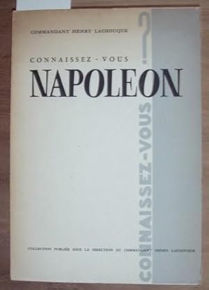 Bild des Verkufers fr Connaissez-Vous Napolon. zum Verkauf von Kunstantiquariat Rolf Brehmer